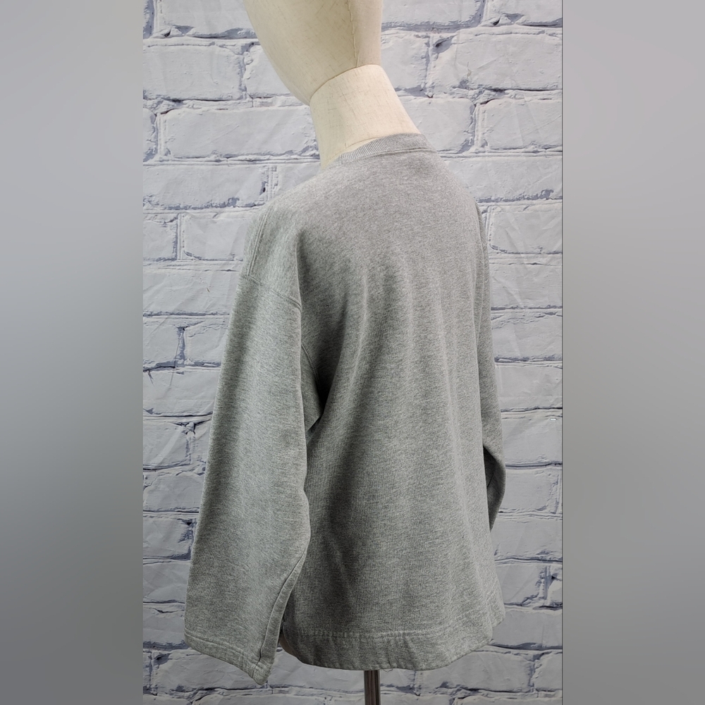 Tommy Hilfiger Tommy Jeans Women's Sweater Vintage 90s Y2K Spell Out Gray Medium - Picture 5 of 11